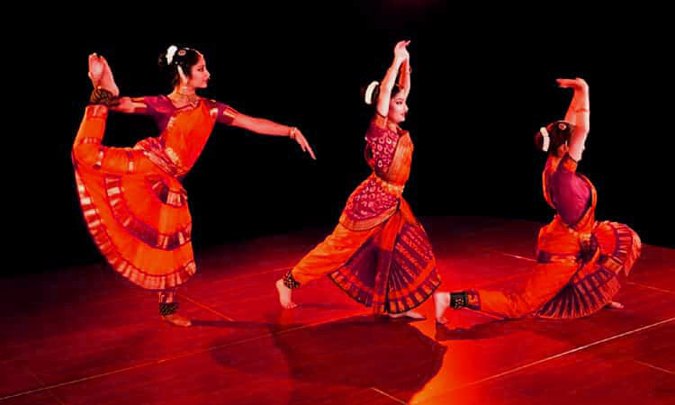 Tamil Nadu Bharatanatyam classical dancer temple performance